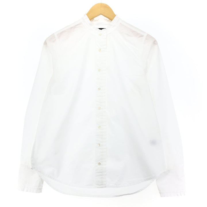 J.Crew Long Sleeve Stand Collar Blouse Women's M /eaa414418