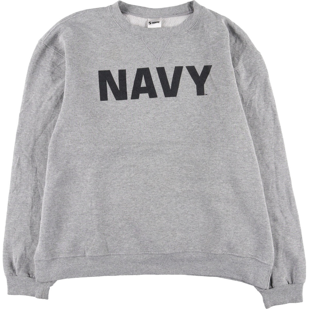 SOFFE USNAVY Printed Sweatshirt Trainer Men's XL /eaa414434