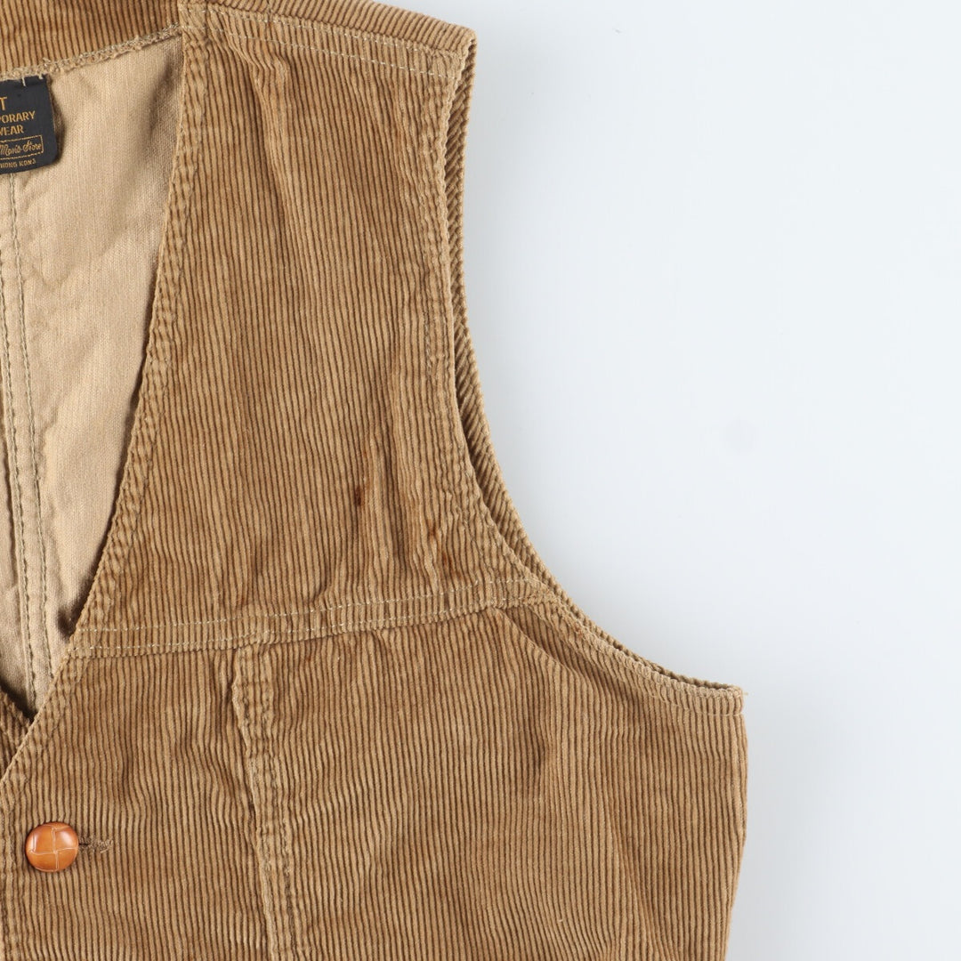 80'S Sears Corduroy Vest Men's M Vintage / eaa414472