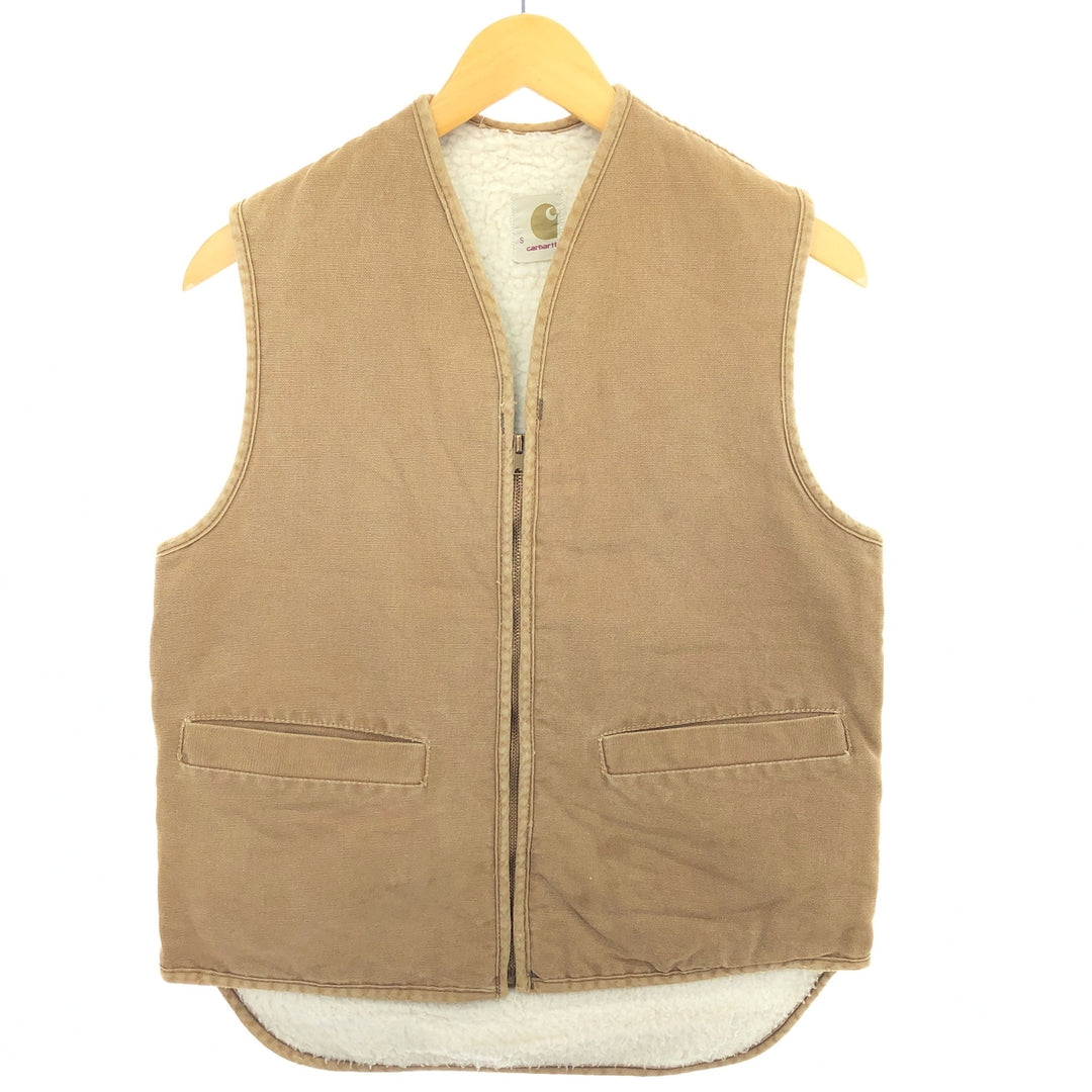 70'S Carhartt Print Tag Duck Vest Men's S Vintage / eaa414475