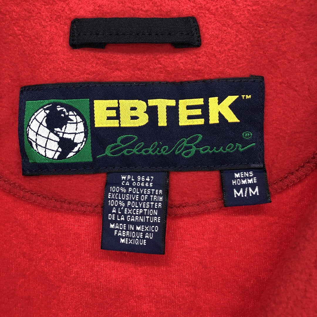 90'S Eddie Bauer EBTEK fleece vest, men's M, vintage /eaa414622