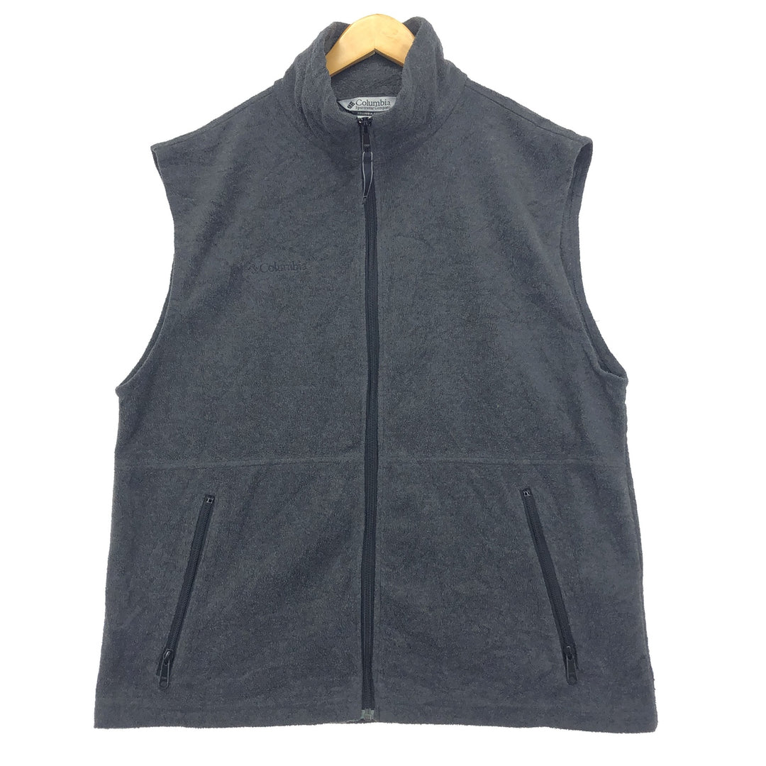 Columbia fleece vest, men's L /eaa414628