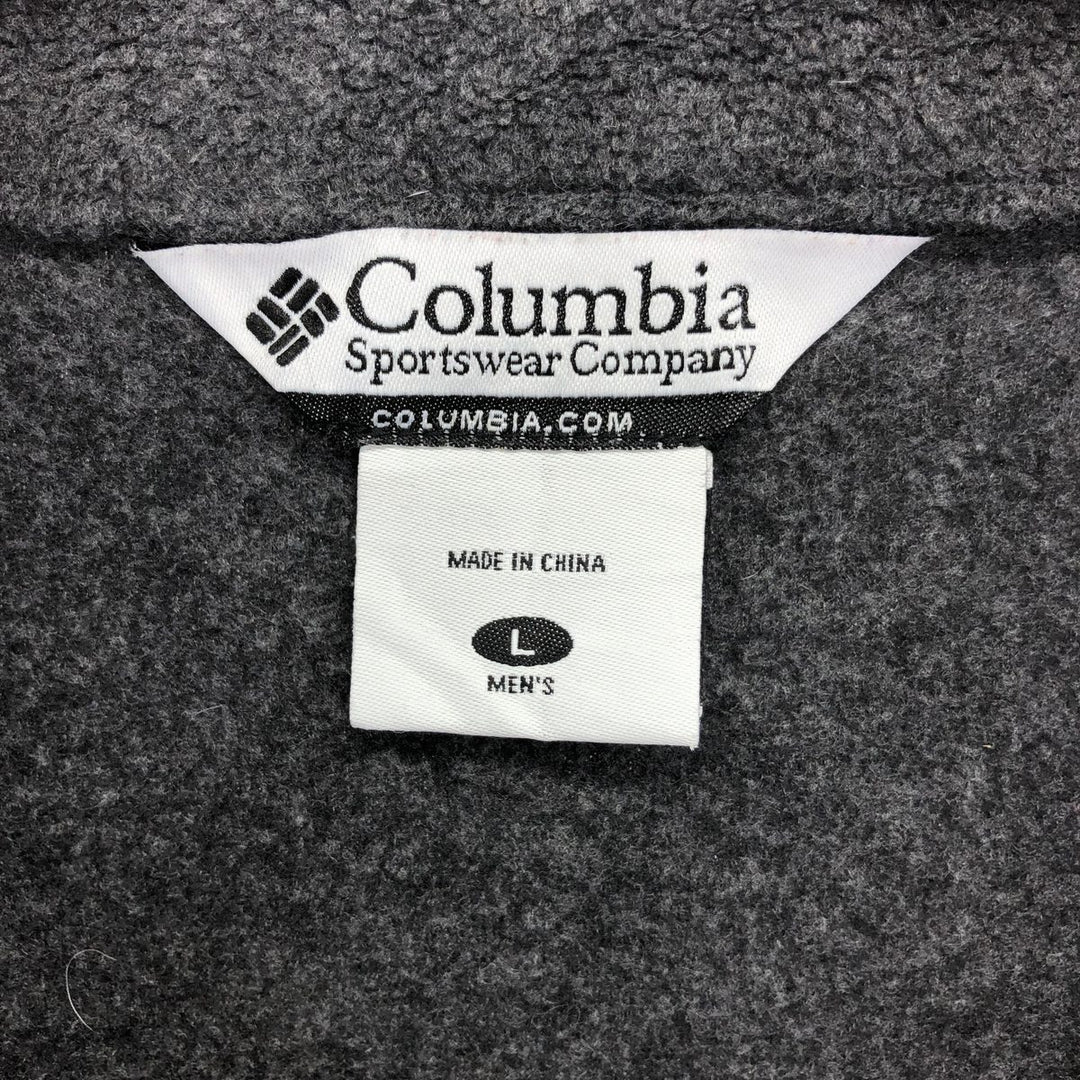 Columbia fleece vest, men's L /eaa414628