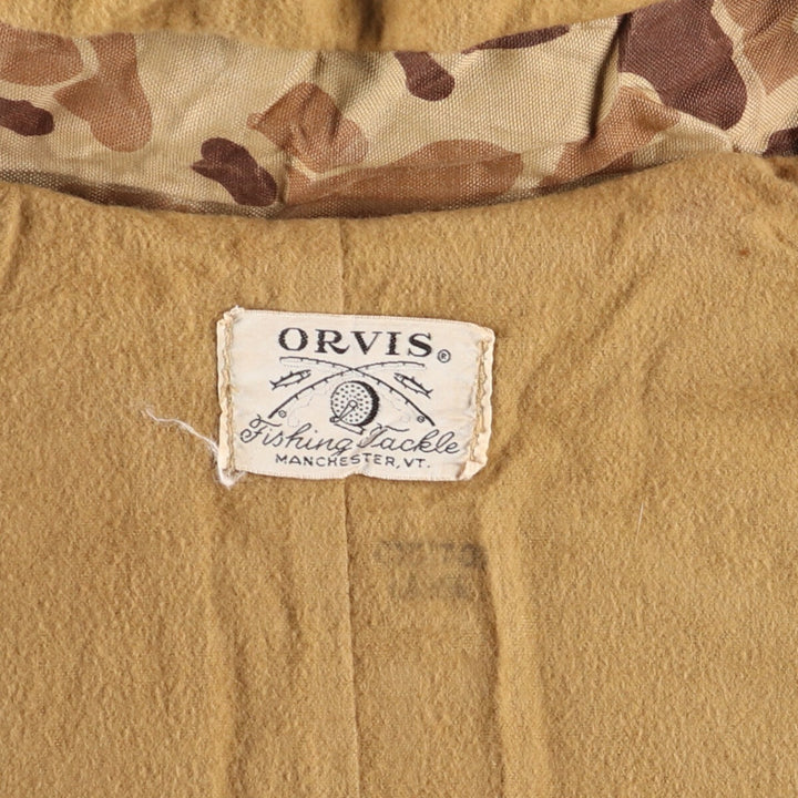 50s-60'S Orvis Duck Hunter Camo Fishing Jacket, Men's XL, Vintage /eaa414659