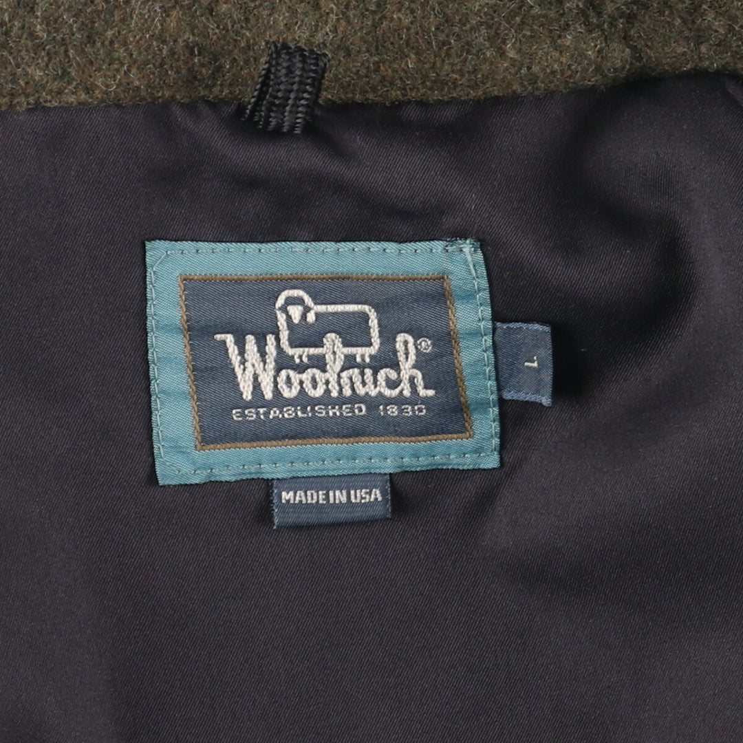 80s-90'S WOOLRICH Wool Blouson Made in USA Men's L Vintage /eaa414682