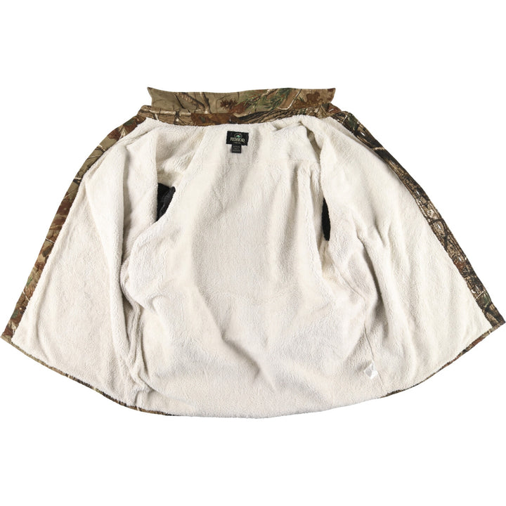 RED HEAD Camouflage Pattern Realtree Camo Shirt Jacket, Men's XL cotton multicolor Vintage Second Hand