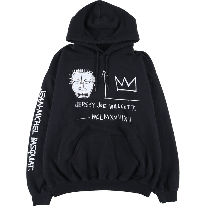 JEAN-MICHEL BASQUIAT Jean-Michel Basquiat Sweatshirt Pullover Hoodie Men's M /eaa414855