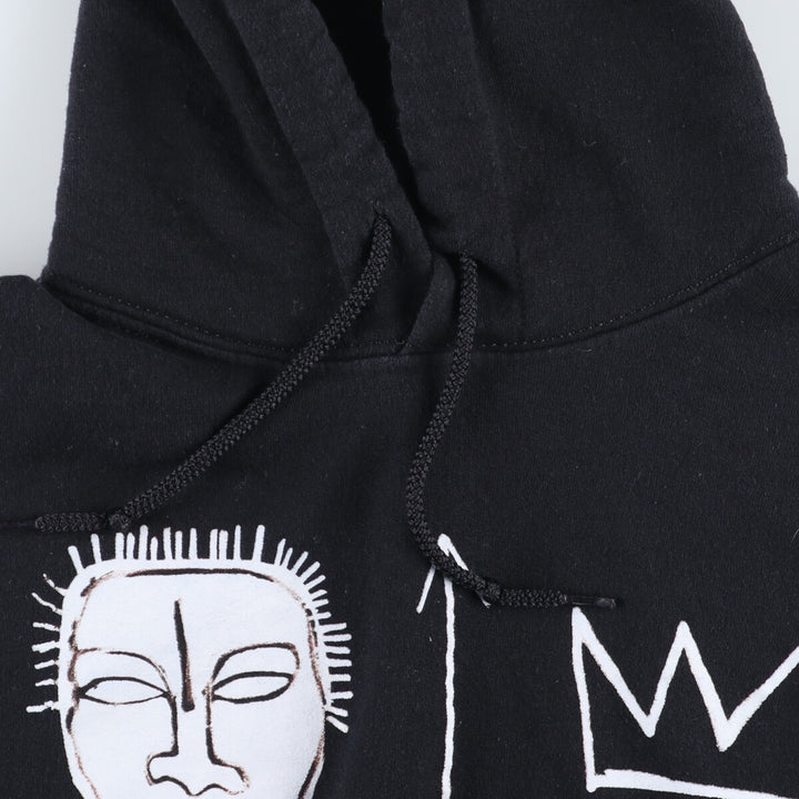 JEAN-MICHEL BASQUIAT Jean-Michel Basquiat Sweatshirt Pullover Hoodie Men's M /eaa414855