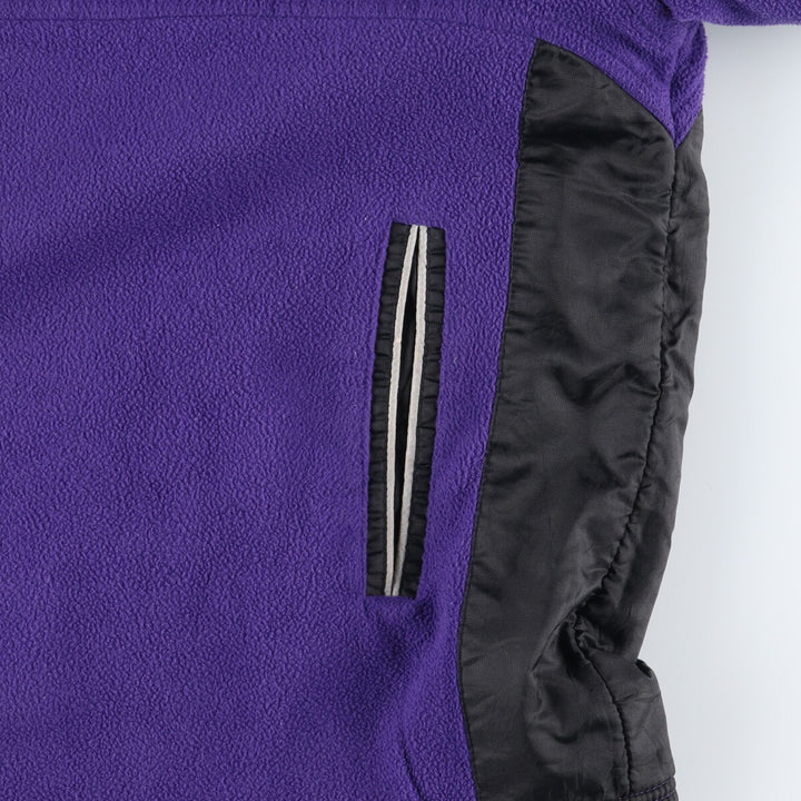 Pro Player NFL Minnesota Vikings Reversible Nylon and Fleece Jacket, Men's Size Large polyester purple type Vintage Second Hand