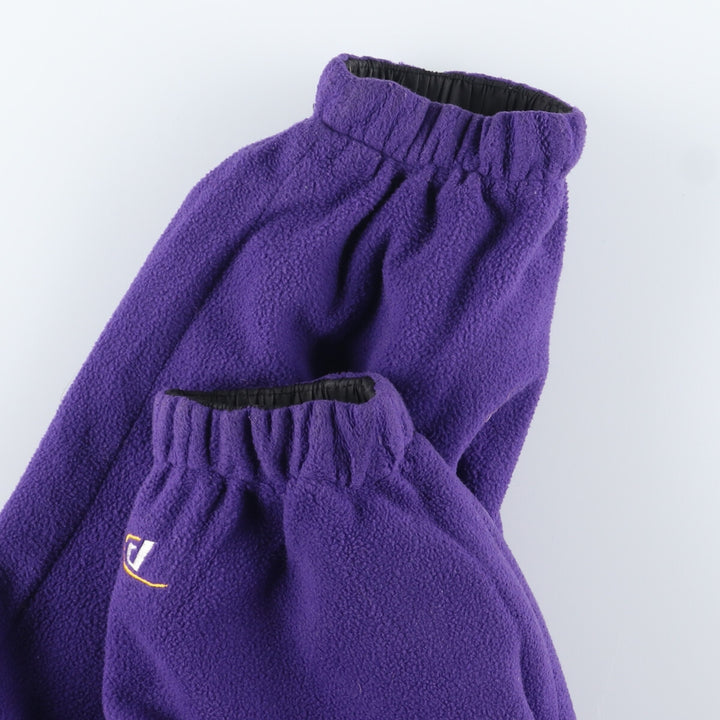 Pro Player NFL Minnesota Vikings Reversible Nylon and Fleece Jacket, Men's Size Large polyester purple type Vintage Second Hand