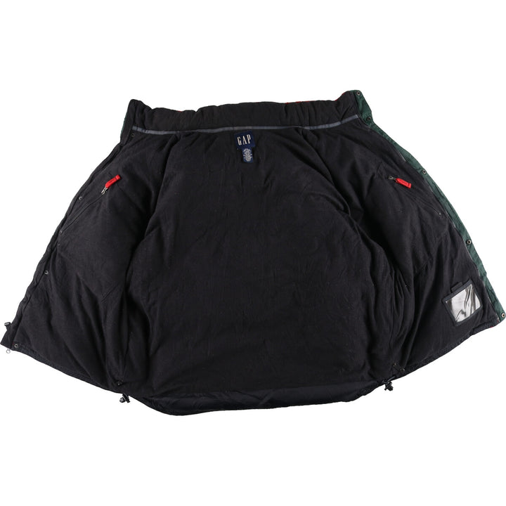 2000'S GAP Down Jacket Men's Size L Nylon red type Vintage Second Hand