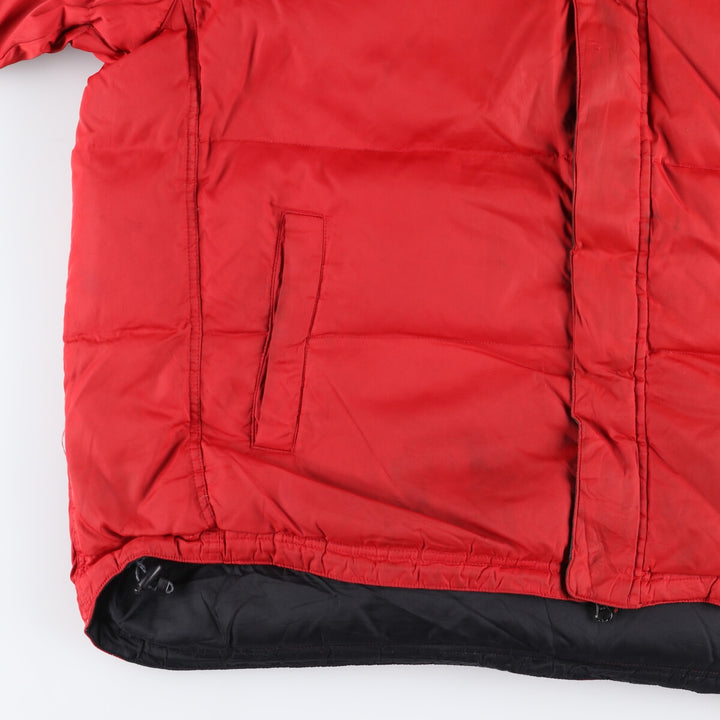 2000'S GAP Down Jacket Men's Size L Nylon red type Vintage Second Hand