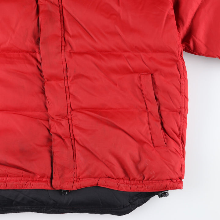 2000'S GAP Down Jacket Men's Size L Nylon red type Vintage Second Hand