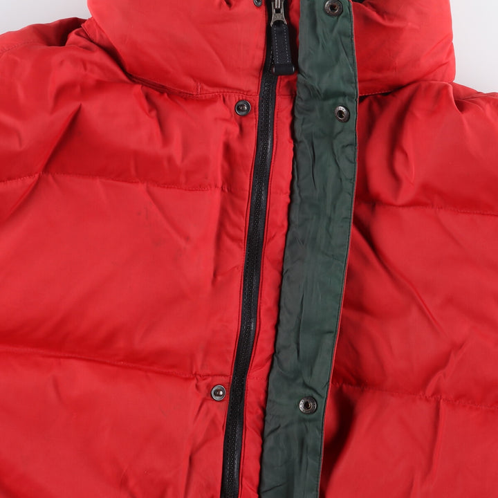 2000'S GAP Down Jacket Men's Size L Nylon red type Vintage Second Hand