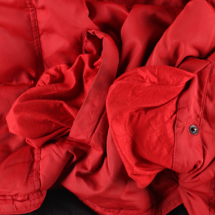 2000'S GAP Down Jacket Men's Size L Nylon red type Vintage Second Hand