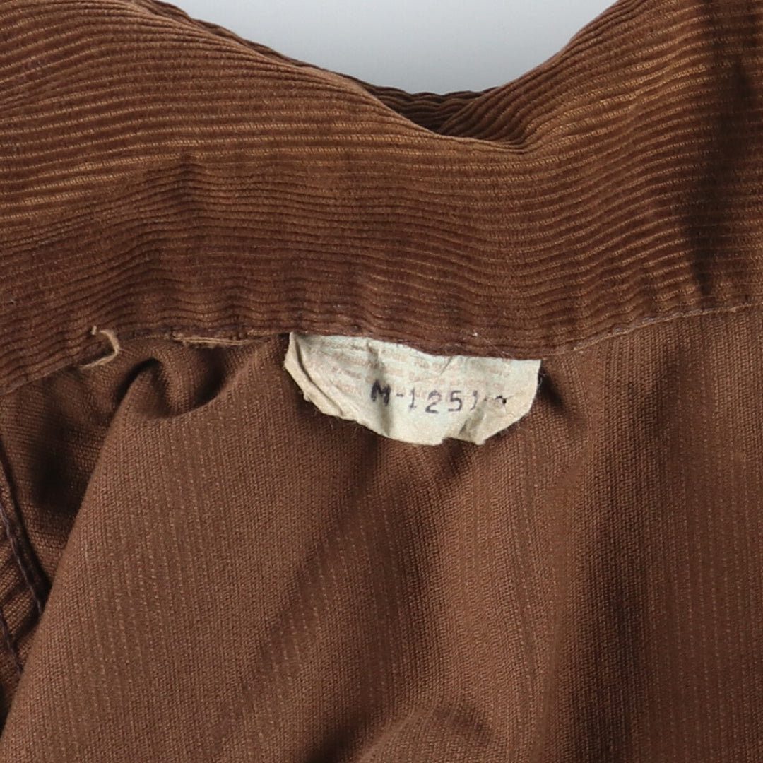 70'S UNKNOWN Corduroy Jacket Men's S Vintage /eaa414862