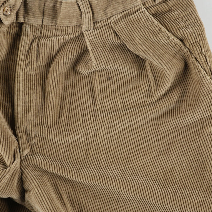 80'S LLBean 2-pleat corduroy pants for men, w33, vintage /eaa414918