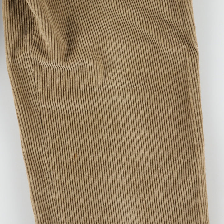 80'S LLBean 2-pleat corduroy pants for men, w33, vintage /eaa414918