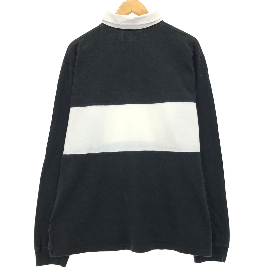 Ralph Lauren POLO by Ralph Lauren Striped Pattern Long Sleeve Rugby Shirt Men's XL /eaa414930