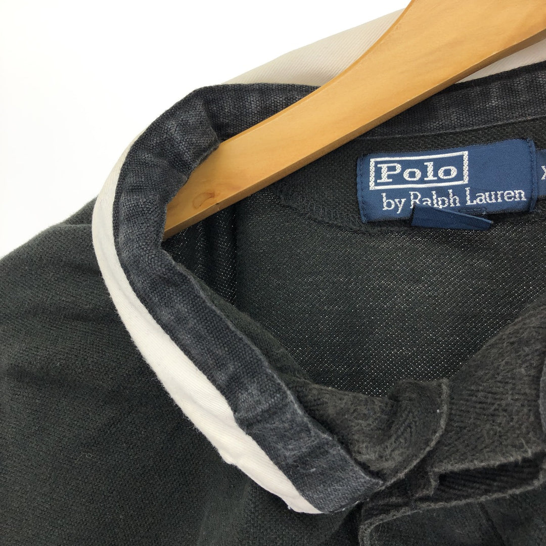 Ralph Lauren POLO by Ralph Lauren Striped Pattern Long Sleeve Rugby Shirt Men's XL /eaa414930