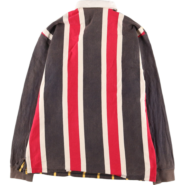 Ralph Lauren POLO by Ralph Lauren Stripe Pattern Long Sleeve Rugby Shirt Men's XL /eaa414931