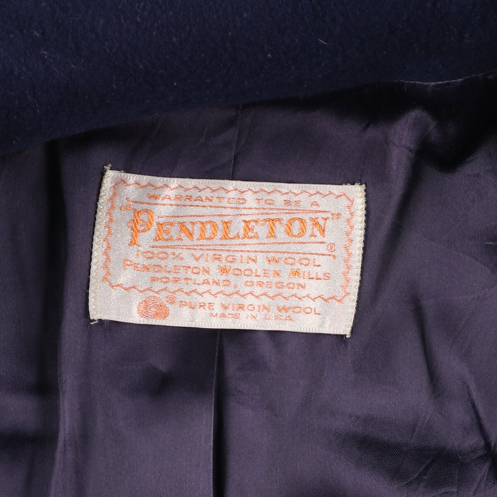 70'S Pendleton wool half coat made in USA, women's XXL, vintage / eaa414983