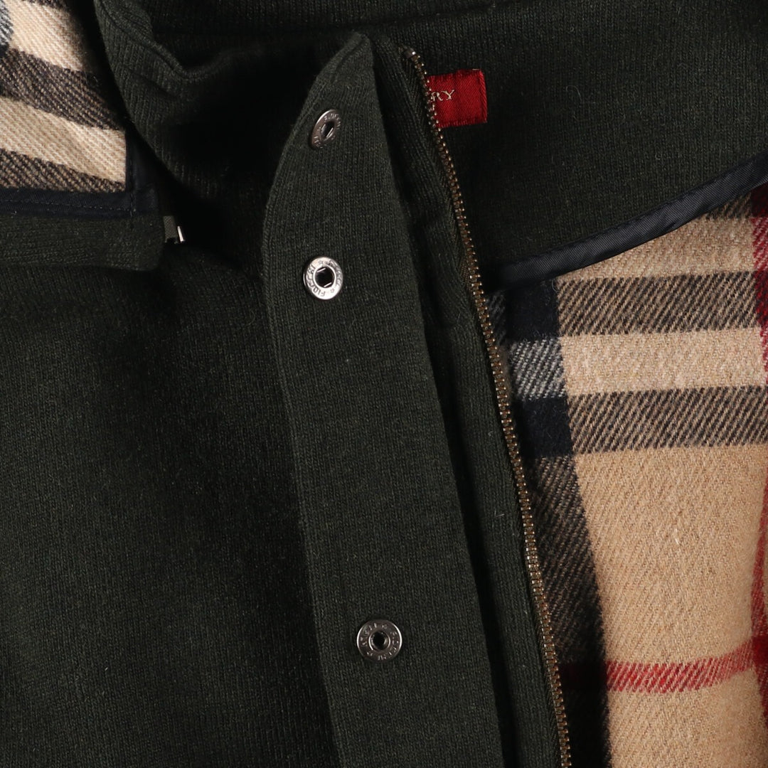 Burberry's LONDON wool hooded coat made in Spain women's M /eaa414989