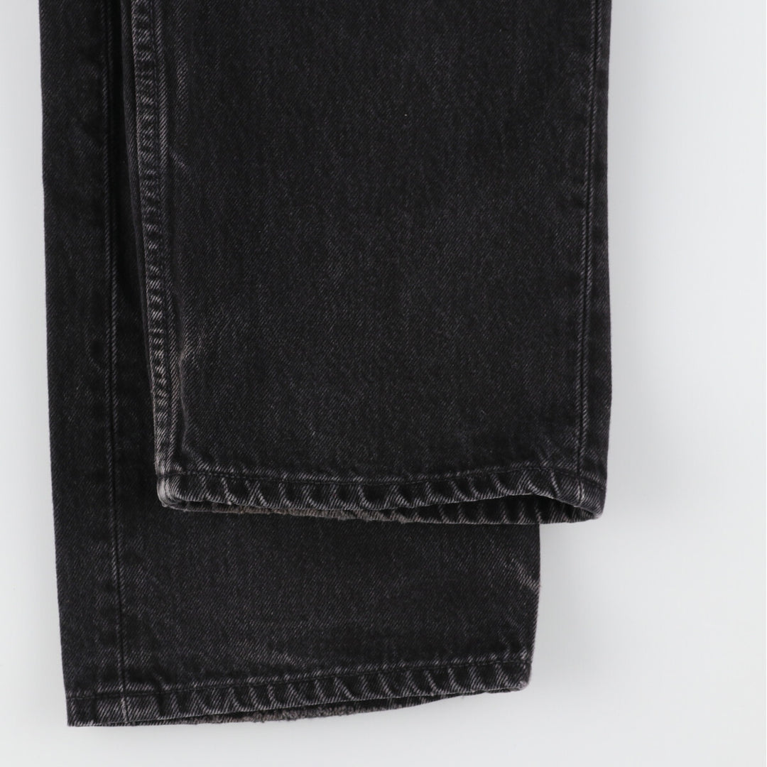 90'S Levi's 501 Black Denim Straight Denim Pants Men's W34 Vintage / eaa415035