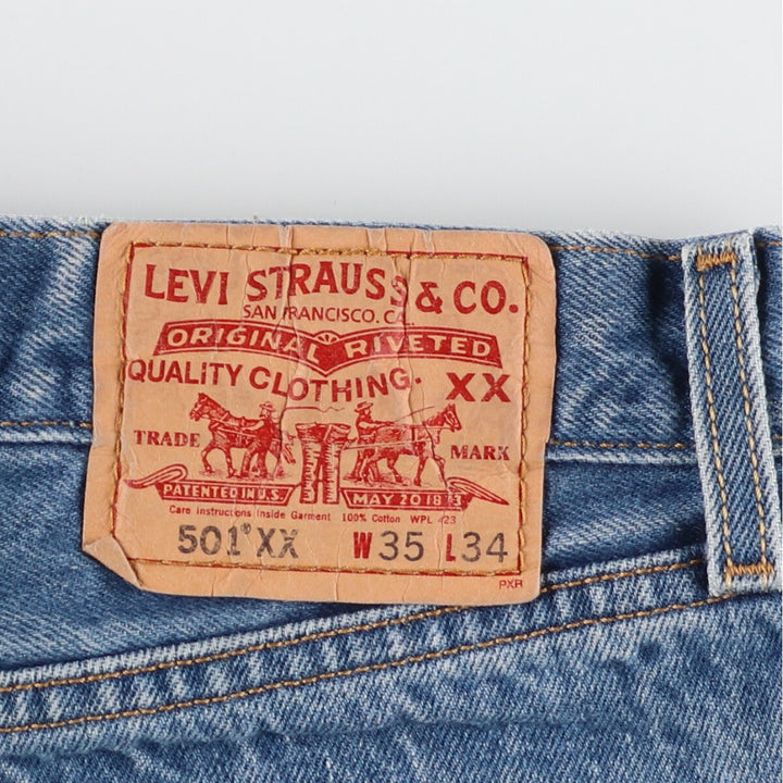 00'S Levi's 501 straight denim pants for men w35 / eaa415037