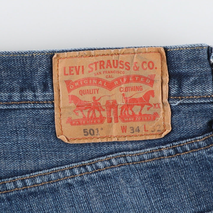 Levi's 501 straight denim pants for men, w34 / eaa415039