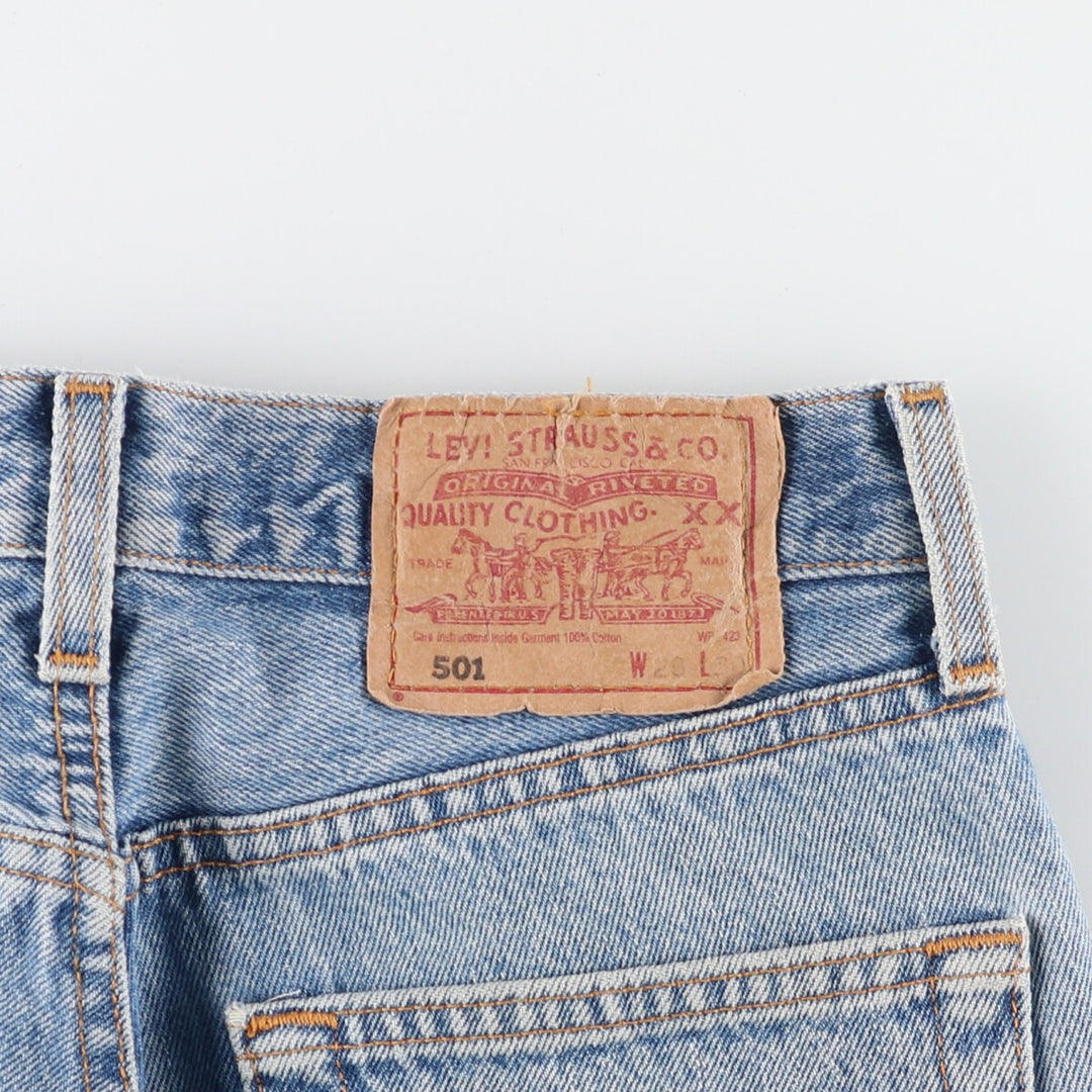 90'S Levi's 501-0114 Straight Denim Pants Made in USA Women's L (w28) Vintage /eaa415095