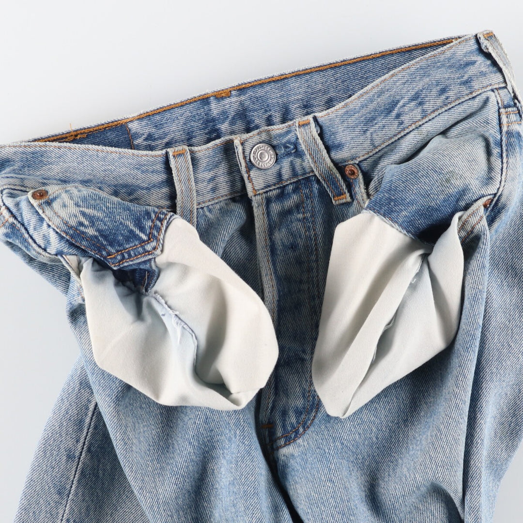 90'S Levi's 501-0114 Straight Denim Pants Made in USA Women's L (w28) Vintage /eaa415095
