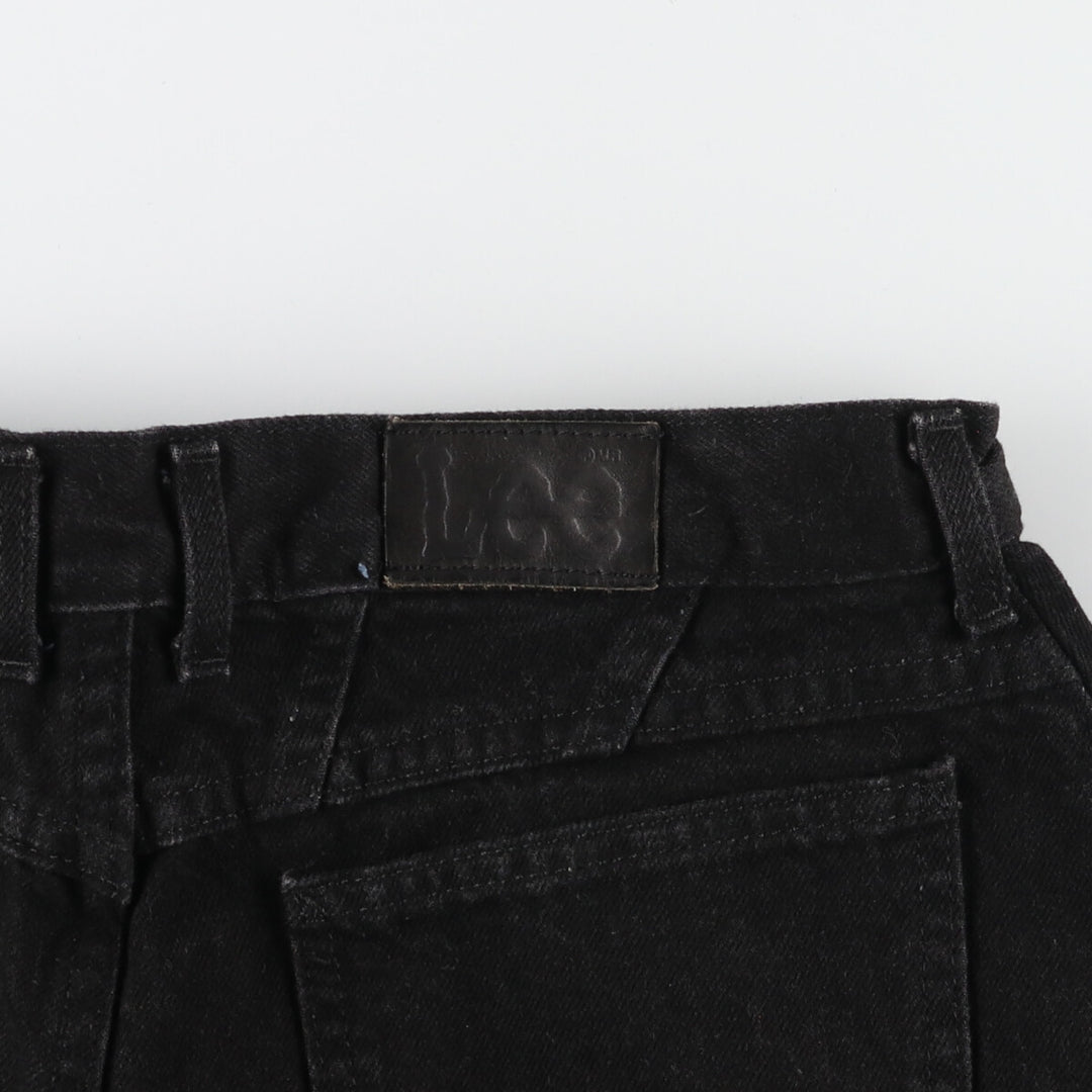 90'S Lee Black Denim Tapered Denim Pants Made in USA Women's L (w30) Vintage /eaa415099