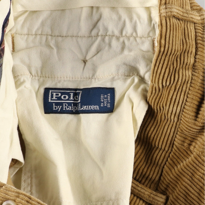 Ralph Lauren POLO by Ralph Lauren wide ribbed corduroy pants for men w33 / eaa415135