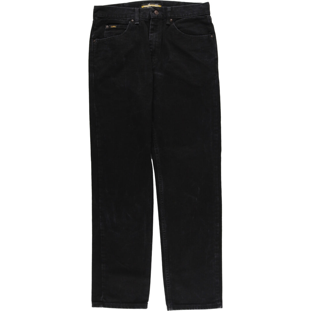 Lee REGULAR FIT Black Denim Straight Denim Pants Men's W34 Wide Pants /eaa415168