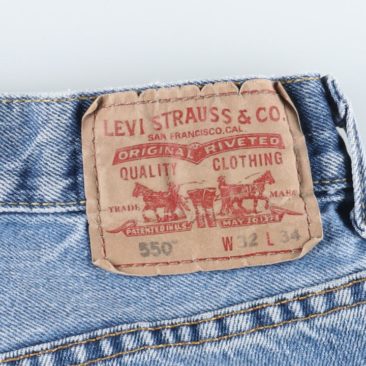 Levi's 550 Relaxed Fit Tapered Denim Pants Men's W33 / eaa415192