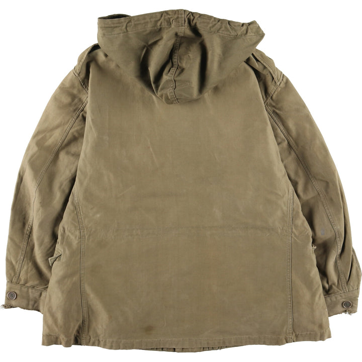 1940'S US military genuine M-1943 hooded military field jacket made in USA 40S men's size L vintage /eaa415328