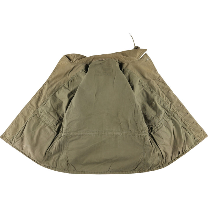 1940'S US military genuine M-1943 hooded military field jacket made in USA 40S men's size L vintage /eaa415328