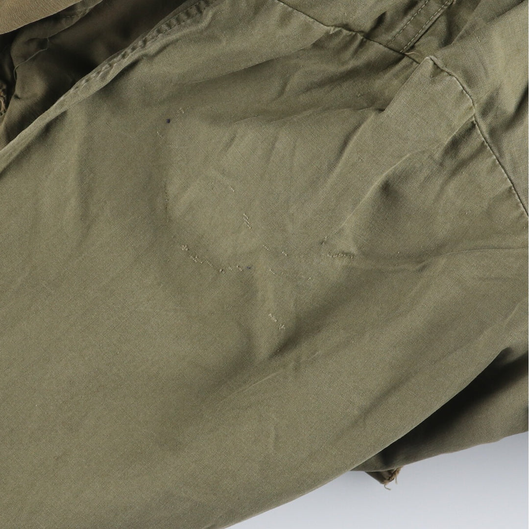 1940'S US military genuine M-1943 hooded military field jacket made in USA 40S men's size L vintage /eaa415328