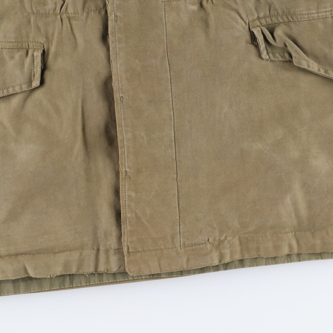 1940'S US military genuine M-1943 hooded military field jacket made in USA 40S men's size L vintage /eaa415328