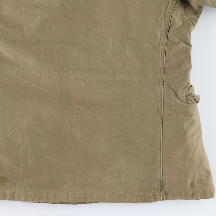 1940'S US military genuine M-1943 hooded military field jacket made in USA 40S men's size L vintage /eaa415328