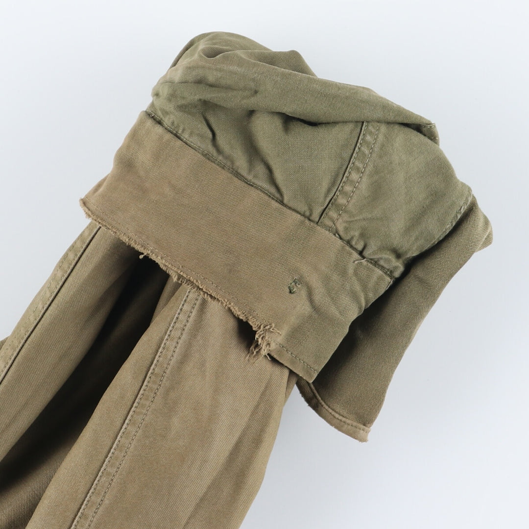 1940'S US military genuine M-1943 hooded military field jacket made in USA 40S men's size L vintage /eaa415328