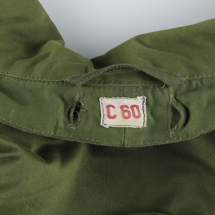 Swedish military genuine M-59 military field coat C60 men's XXL vintage / eaa415331