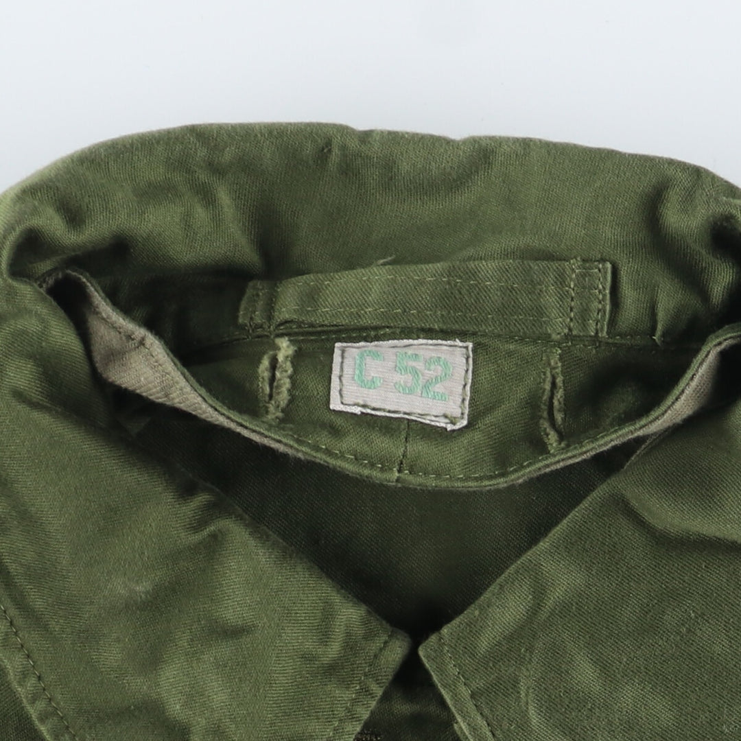 Swedish military genuine M-59 military field coat C52 men's XL vintage / eaa415332