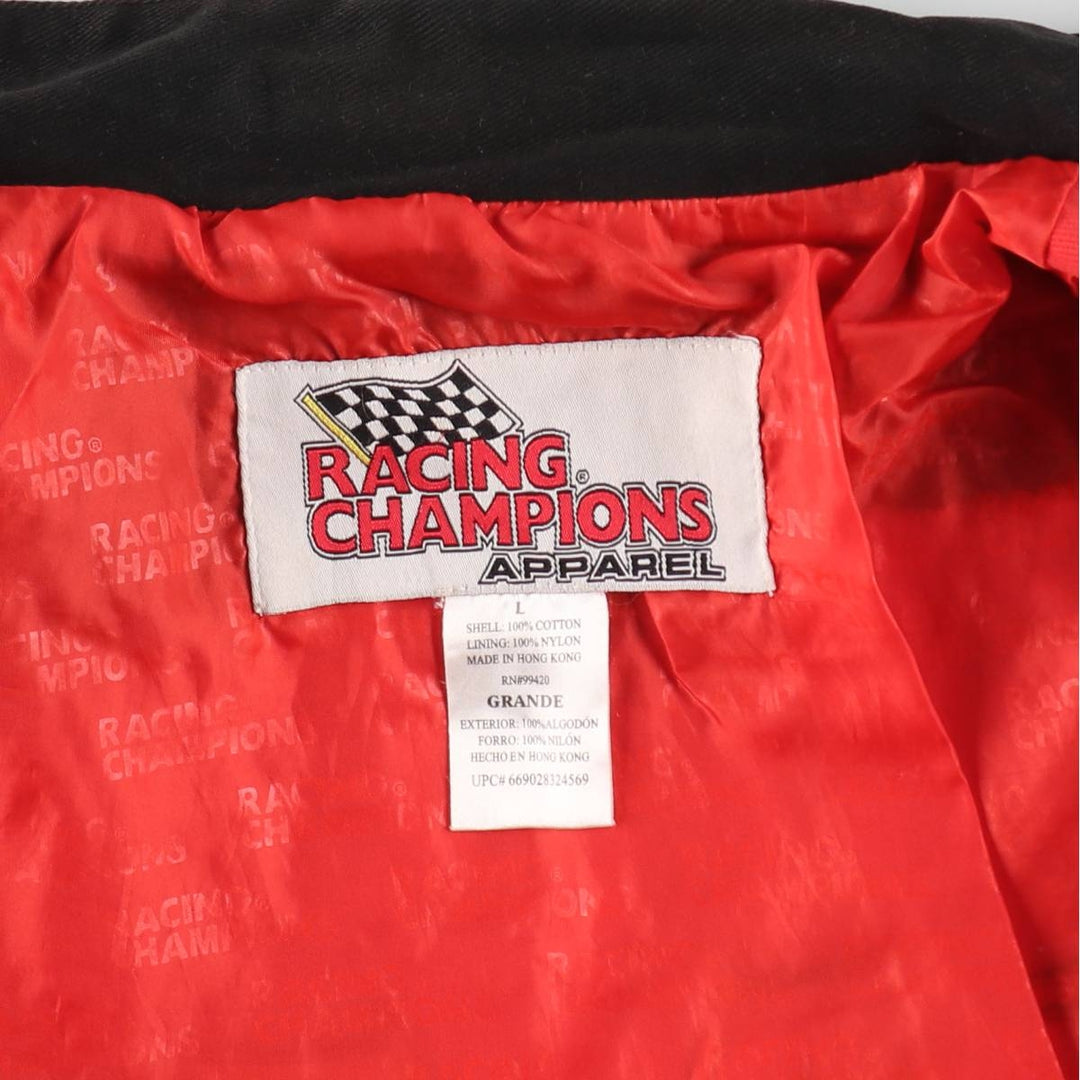 RACING CHAMPIONS CHEVROLET Chevrolet Racing Jacket Men's L equivalent /eaa415341