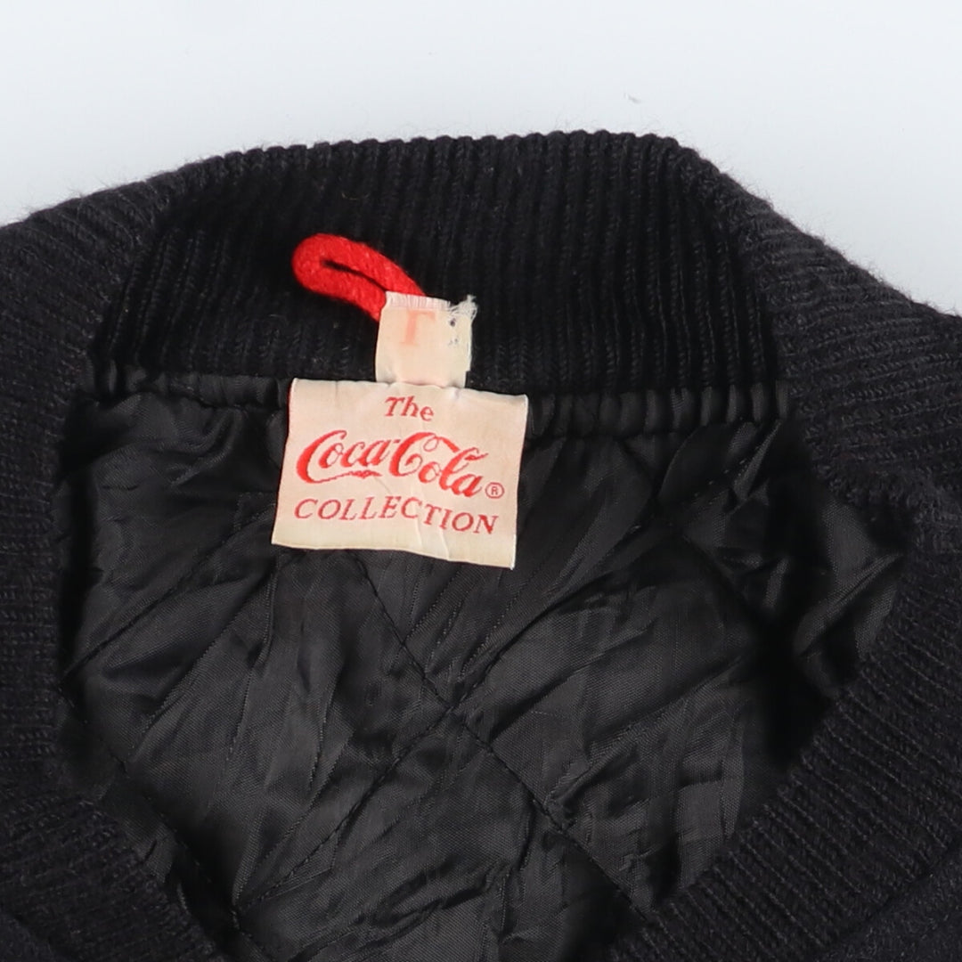 ~90'S DSL LIMITED Coca-Cola Wool Stadium Jacket Award Jacket Varsity Jacket Men's L Vintage /eaa415345