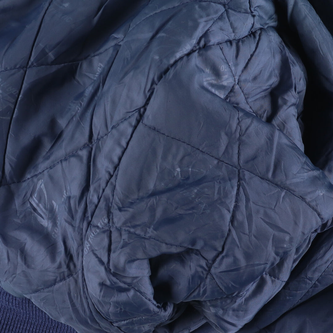 90'S LOGO ATHLETIC NFA Dallas Cowboys Wool Leather Sleeve Jacket Award Jacket Varsity Jacket Men's L /eaa415347