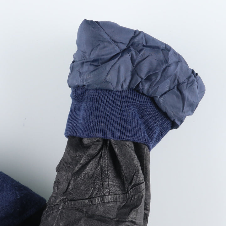 90'S LOGO ATHLETIC NFA Dallas Cowboys Wool Leather Sleeve Jacket Award Jacket Varsity Jacket Men's L /eaa415347