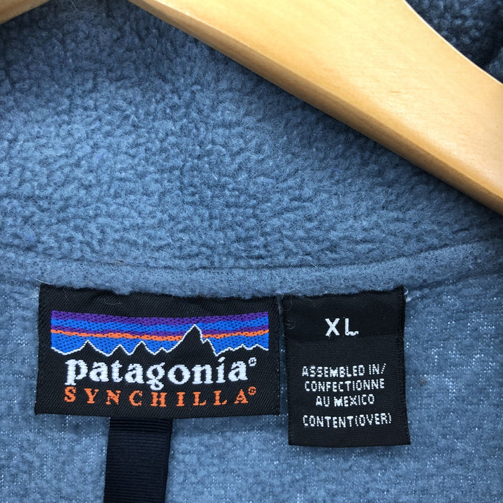 Patagonia SYNCHILLA 25735FA01 fleece pullover, men's XL / eaa415359, made in 2001