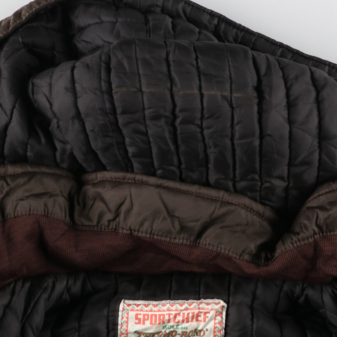 70'S SPORTCHIEF padded hoodie made in Canada, men's XXL, vintage /eaa415364